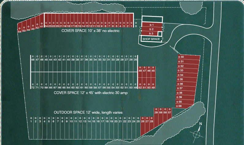 Boat Parking Map